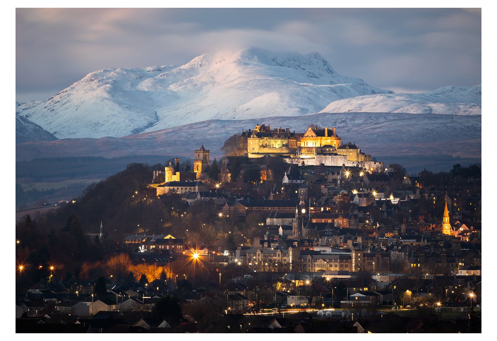 Stirling - Castle at Twilight - Image 2